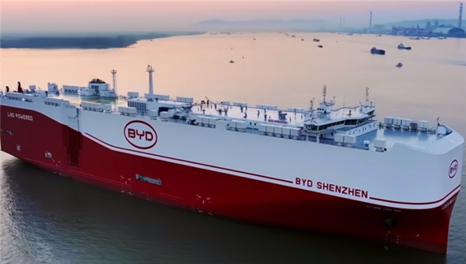 BYD进军港航，斥资1000万成立新公司