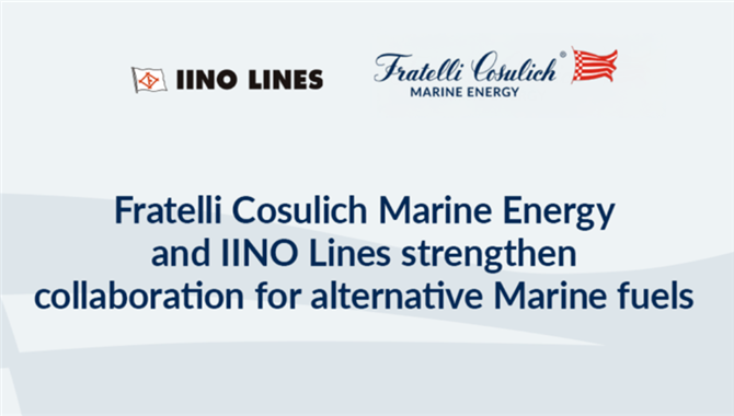 Fratelli Cosulich 和 Iino 合作开展甲醇和氨燃