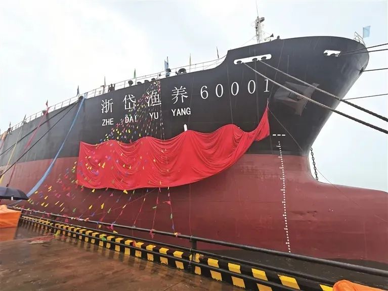 A 30-Year-Old Panamax Transformed into Fish Farm, w