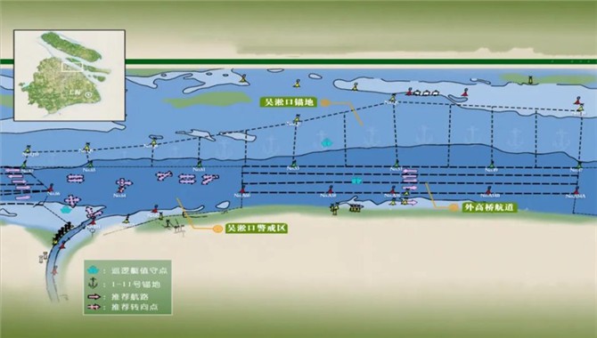 船员必看！在吴淞口锚地锚泊，这三块区