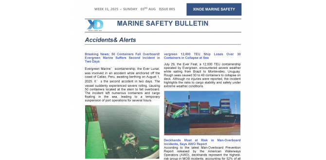 Proper securing keeps containers in place