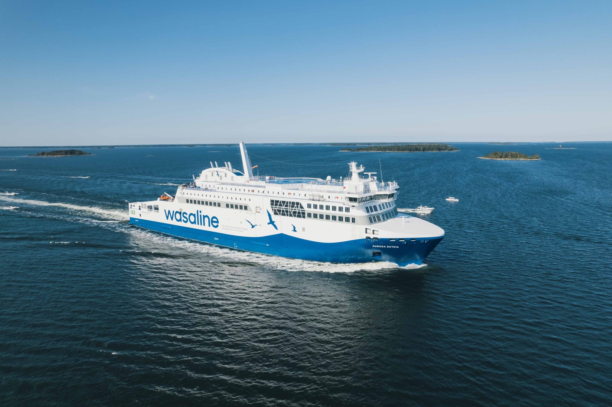 WASALINE WILL BECOME THE FIRST CARBON NEUTRAL SHIPP