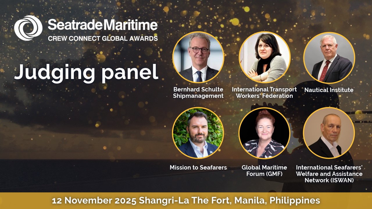 JUDGES ANNOUNCED FOR SEATRADE MARITIME CR