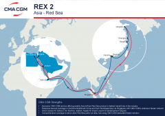 CMA CGM REX2 Service upgrade: Enhanced coverage bet