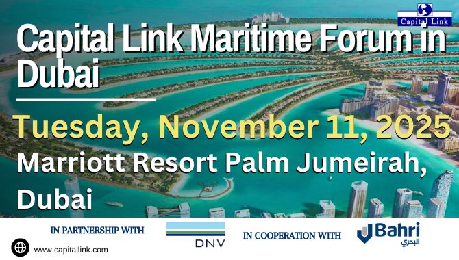 Capital Link Maritime Forum in Dubai