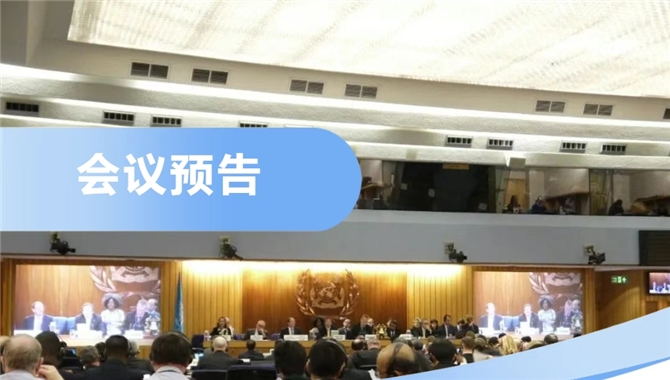 履约跟踪 | 2026年国际海事组织会议安排