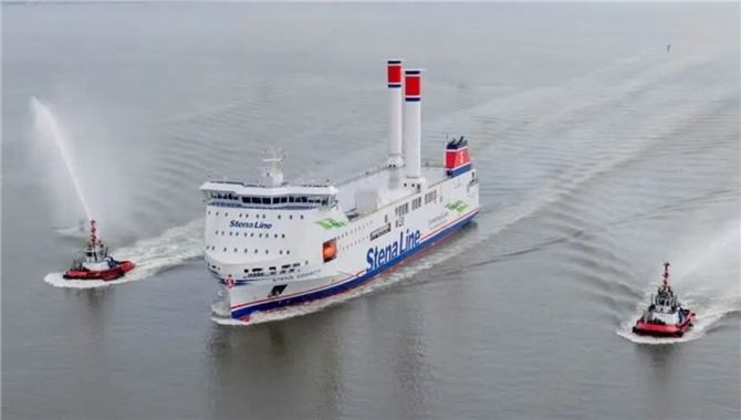 首抵贝尔法斯特！搭载Norsepower旋筒风帆的