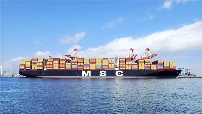 MSC运力突破720万TEU