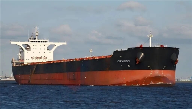 国航远洋，首艘Capesize，正式入列