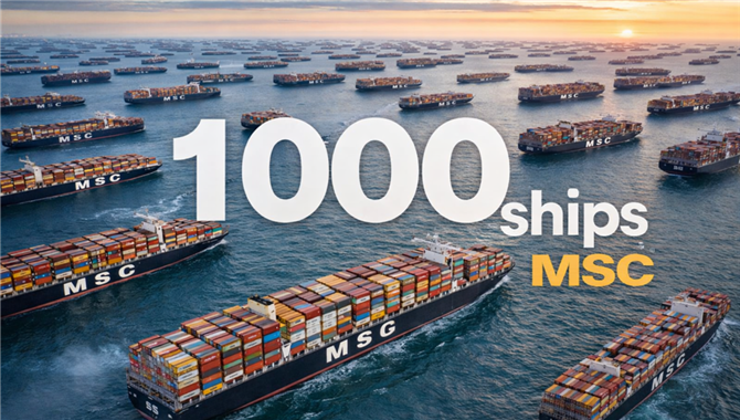 全球航运史上第一家1000船集运公
