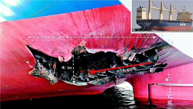 不是事故！HMM新船在霍尔木兹海峡